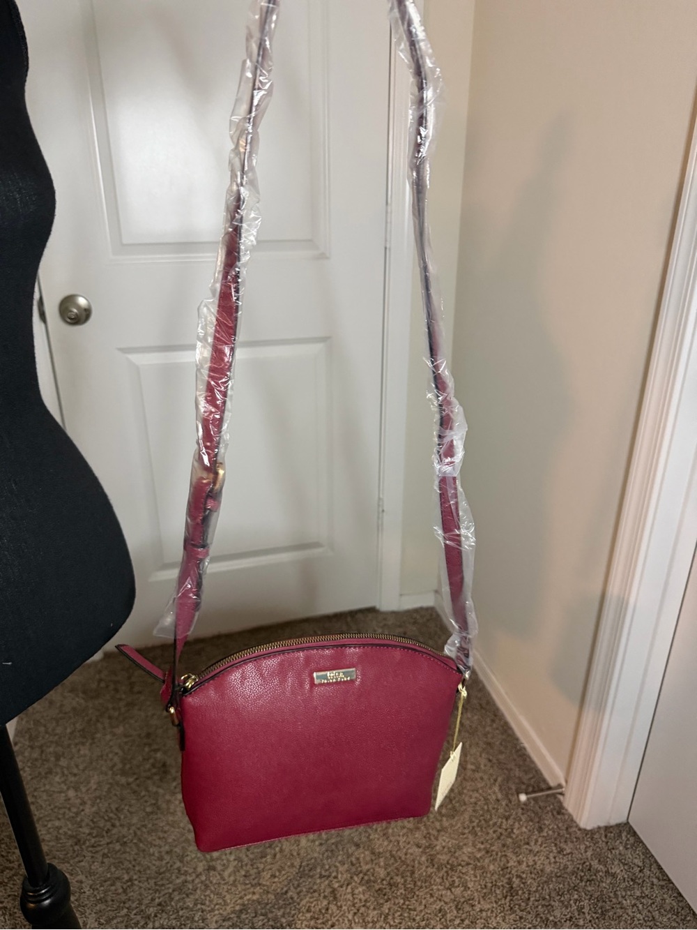 Trina turk maroon Crossbody Bag
